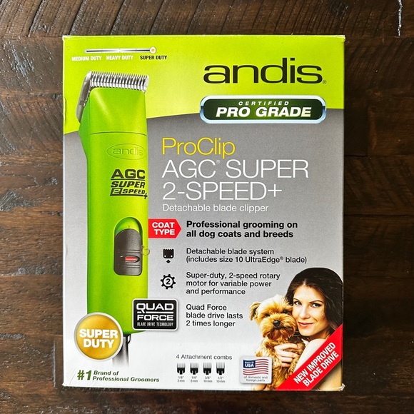 Andis Dog Andis Proclip Agc Super 2speed Detachable Blade Clipper